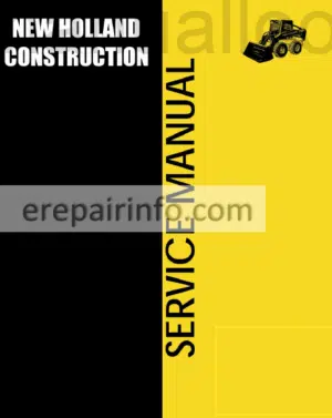 Photo 12 - New Holland L225 L325 L425 L445 Repair Manual