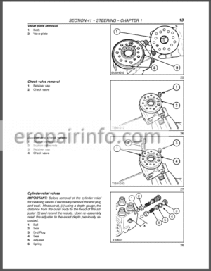 Photo 12 - New Holland LM415A LM425A LM435A LM445A Repair Manual