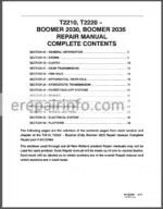 Photo 2 - New Holland T2210 T2220 Boomer 2030 2035 Repair Manual