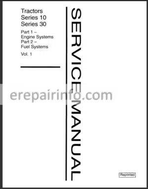 Photo 4 - Ford New Holland 10 and 30 Series Tractors Service Manual