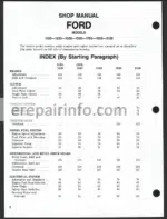 Photo 2 - Ford New Holland 1120 1220 1320 1520 1720 1920 2120 Shop Manual Tractor