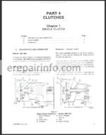 Photo 5 - Ford New Holland 1320, 1520, 1620, 1715, 1720 Service Manual Tractors