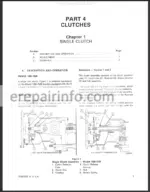 Photo 5 - Ford New Holland 1320, 1520, 1620, 1715, 1720 Service Manual Tractors
