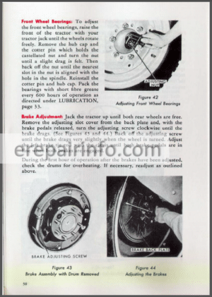 Photo 9 - Ford 601 801 601D 801D Owners Manual Tractors