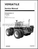 Photo 2 - Ford New Holland Versatile 756 836 856 876 936 956 976 Repair Manual