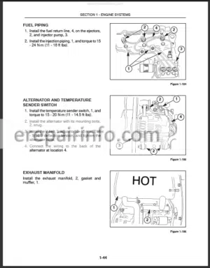 Photo 2 - New Holland 1530 1630 Service Manual Tractors