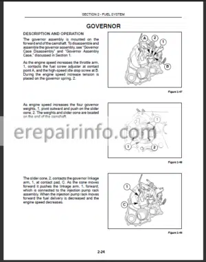 Photo 3 - New Holland 1725 1925 Service Manual Tractor