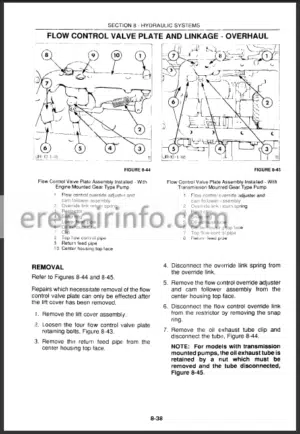 Photo 8 - New Holland 250C 260C 345D 445D 545D Service Manual Tractor Loader