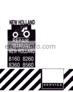 Photo 17 - New Holland 8160 8260 8360 8560 Repair Manual