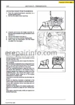 Photo 4 - New Holland B90B B90BLR B100B B100BLR B110B B115B Service Manual Backhoe Loader