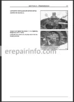 Photo 5 - New Holland B90B B95B B95BLR B95BTC B110B B115B Service Manual Backhoe Loader