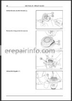 Photo 4 - New Holland B90B B95B B95BLR B95BTC B110B B115B Service Manual Backhoe Loader
