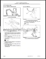 Photo 5 - New Holland E50 Shop Manual Hydraulic Excavator