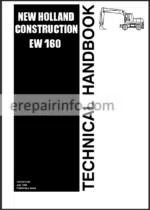 Photo 2 - New Holland EW160 Technical Handbook