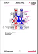 Photo 5 - Terex Atlas 1305 1505 1605 1705 Workshop Manual Excavator