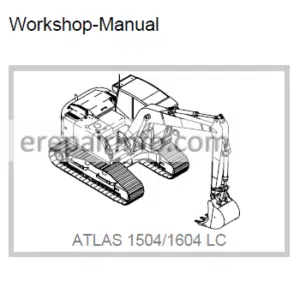 Photo 13 - Terex Atlas 1504 / 1604 LC Workshop Manual Excavator