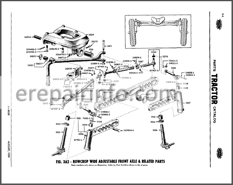 Photo 1 - Ford New Holland 501 600-900 1801 Parts Catalog