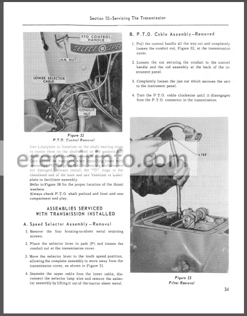 Photo 1 - Ford New Holland 600-900 501-1801 2000 4000 Service Manual Tractor