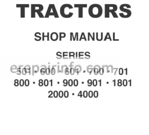 Photo 14 - Ford 600-900 501-901 1801 2000 4000 Shop Manual