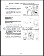 Photo 5 - New Holland H7460 H7560 Service Manual Discbine Mover