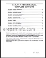 Photo 2 - New Holland L175 C175 Repair Manual