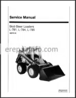 Photo 2 - New Holland L781 L784 L785 Service Manual