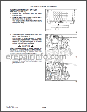 Photo 14 - New Holland LS120 LS125 Repair Manual