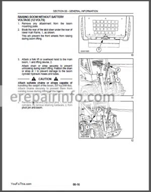 Photo 7 - New Holland LS120 LS125 Repair Manual