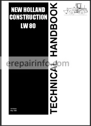 Photo 7 - New Holland LW80 Service Manual