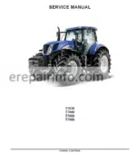 Photo 2 - New Holland T7030 T7040 T7050 T7060 Repair Manual