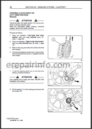 Photo 5 - New Holland TK4020 TK4030 TK4040 TK4050 TK4060 Repair Manual