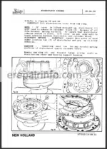 Photo 3 - New Holland TF42 TF44 TF46 TX30 TX32 TX34 TX36 Service Manual