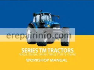 Photo 4 - New Holland TM120 TM130 TM140 TM155 TM175 TM190 Workshop Manual