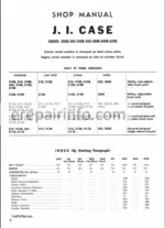 Photo 2 - Case 200B 300 300B 350 400B 500B 600B Shop Manual