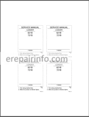 Photo 6 - Case 621B 721B Service Manual