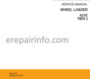 Photo 11 - Case 621E TIER3 Service Manual Wheel Loader