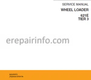 Photo 9 - Case 621E TIER3 Service Manual Wheel Loader