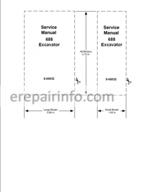 Photo 3 - Case 688 Service Manual Excavator