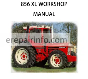 Photo 4 - Case 856XL Workshop Manual