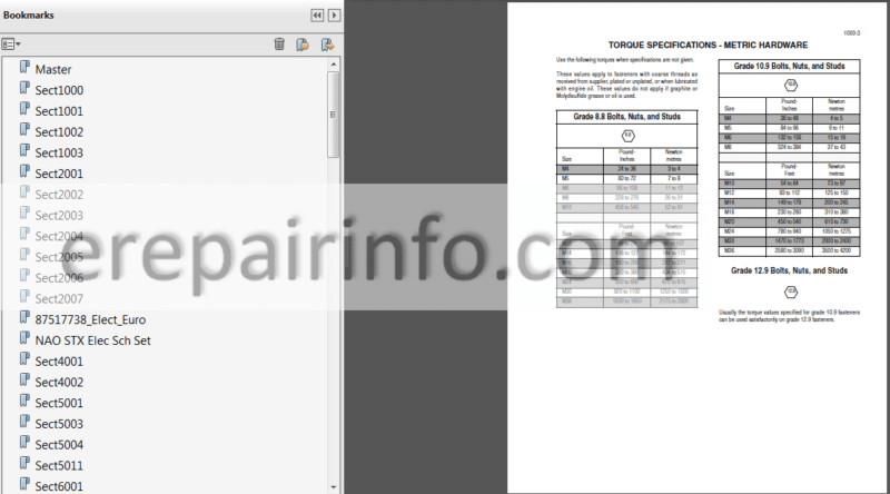 Photo 1 - Case STX280 STX330 STX380 STX430 STX480 STX530 Service Manual