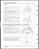 Photo 4 - Honda TRX250X FourTrax Service Manual ATV