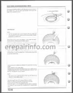 Photo 4 - Honda TRX250 FourTrax Service Manual ATV