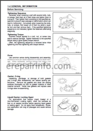 Photo 10 - Kawasaki BRUTE FORCE 750 4x4i KVF 750 4x4 Service Manual ATV