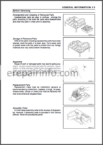 Photo 5 - Kawasaki BRUTE FORCE 750 4x4i KVF750 Service Manual ATV 2005 2006 2007