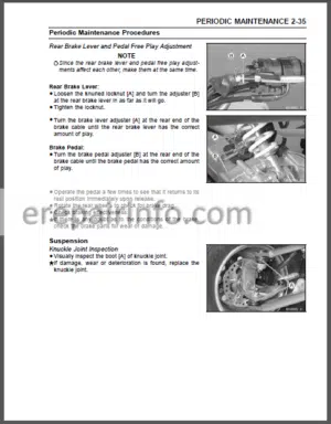 Photo 14 - Kawasaki KSV700V FORCE Service Manual ATV