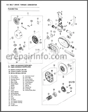 Photo 11 - Kawasaki MULE 1000 Service Manual ATV