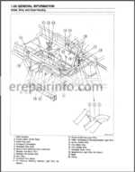 Photo 4 - Kawasaki MULE 3000 3010 3020 Service Manual ATV