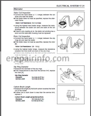 Photo 13 - Kawasaki MULE 3010 DIESEL Service Manual ATV