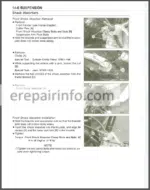 Photo 4 - Kawasaki Prairie 700 4x4 KVF 700 4x4 Service Manual ATV