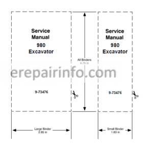 Photo 7 - Case 980 Service Manual Excavator